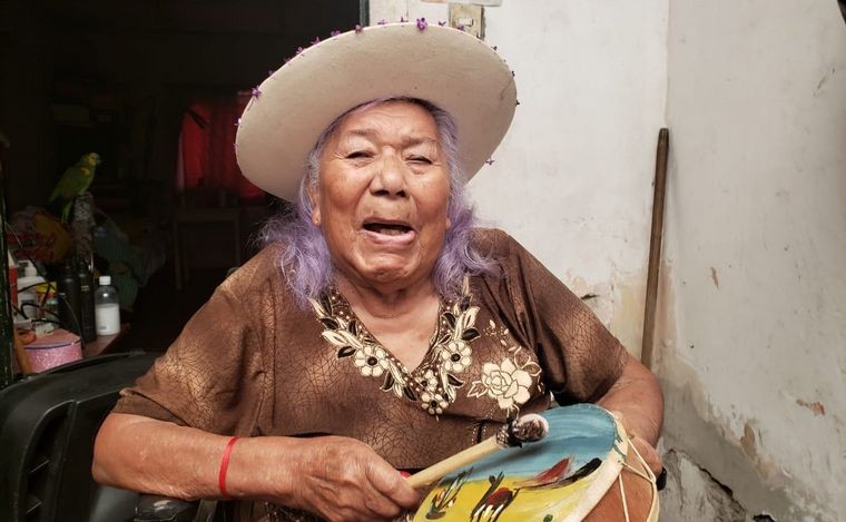 Clarisa Montes, la coplera salteña de 101 años que sigue recitando