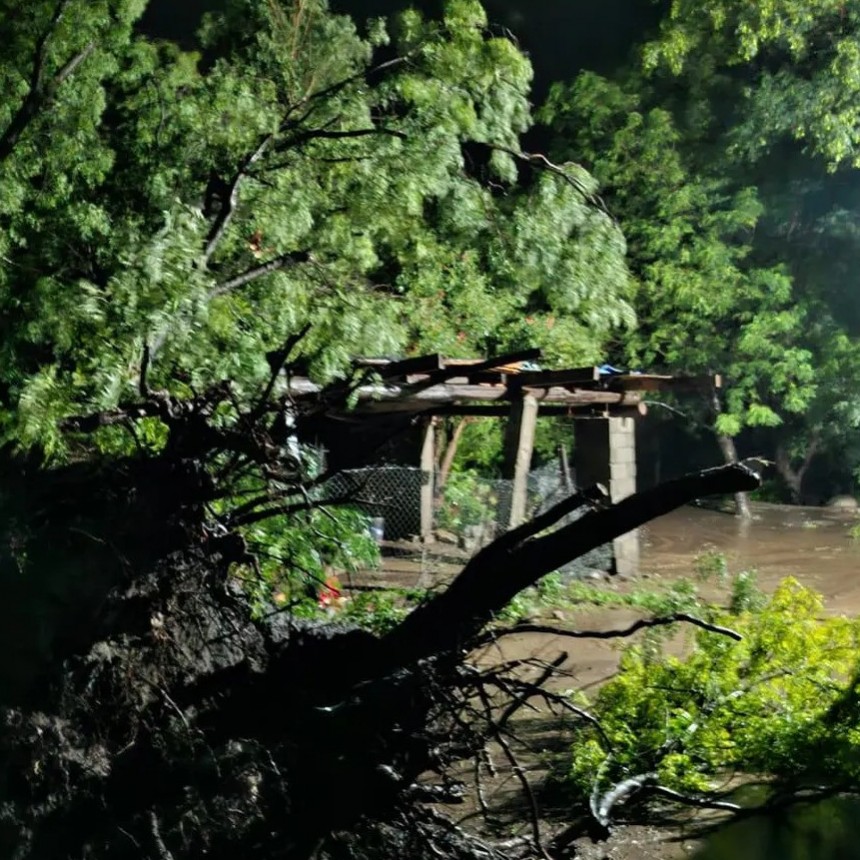 Valle Central bajo fuerte tormenta: lluvias, cortes y daños en infraestructura