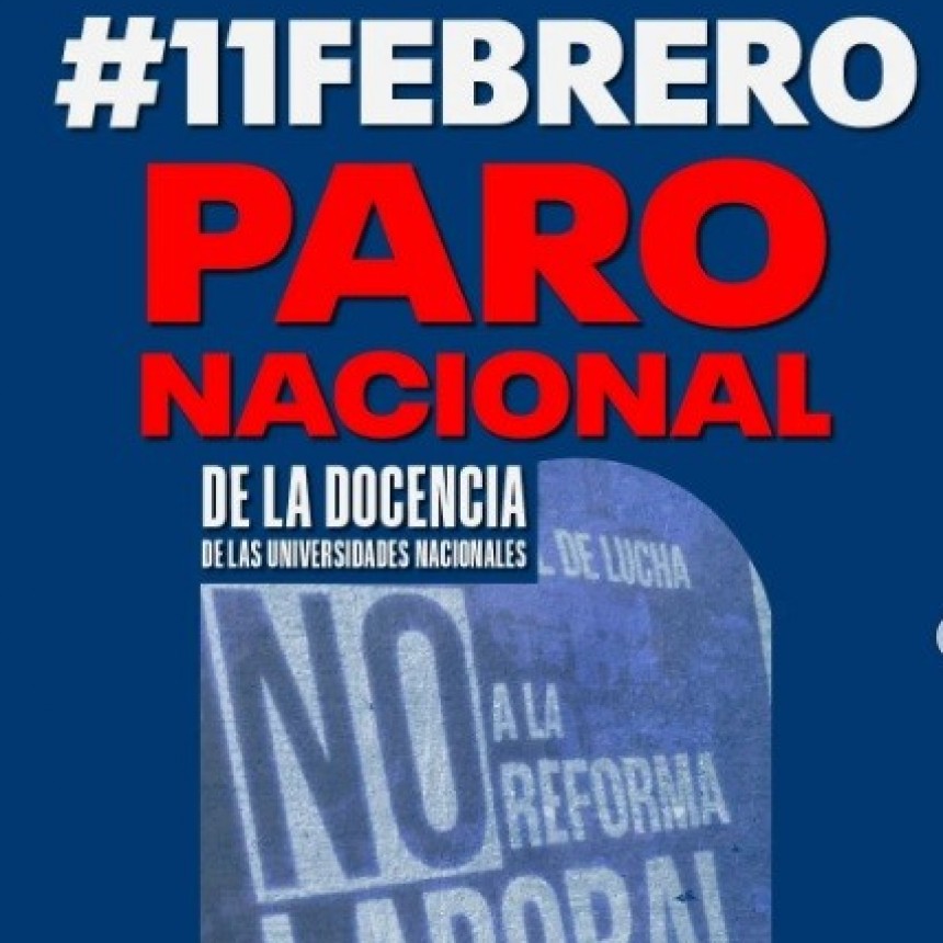 Universidades nacionales: paro y protesta en defensa del salario docente