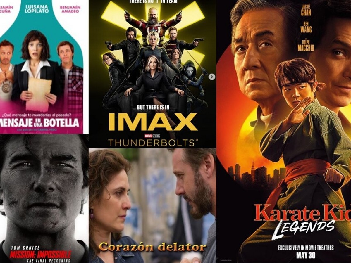 Mayo llega con grandes estrenos de cine para todos los gustos
