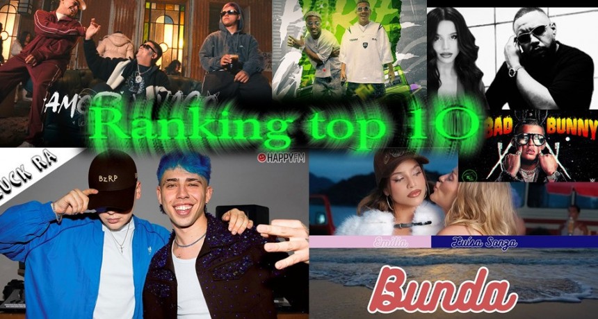 Ranking Explosivo: Los 10 Temas que la Rompen en Latinoam&eacute;rica en Mayo 2025