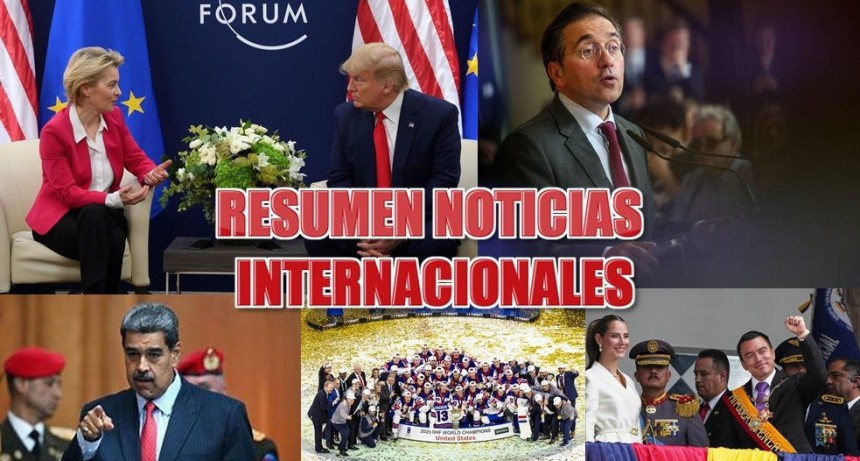 Las 5 Noticias Internacionales M&aacute;s Relevantes del 25 de Mayo de 2025